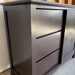 Sideboard Cabinet With Drawers And Shelves 