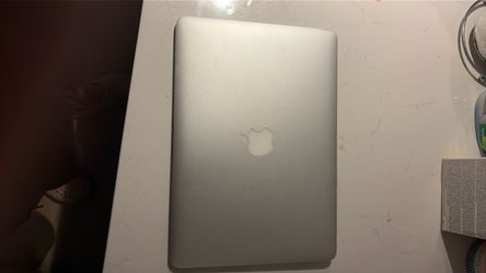 MacBook Air along with charger