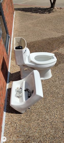 Sink And Toilet