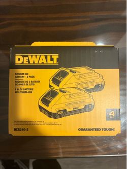 Dewalt 20v batteries