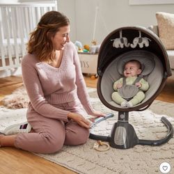 Safety Ist 5-Modes Bluetooth Swing - Smoked Pecan