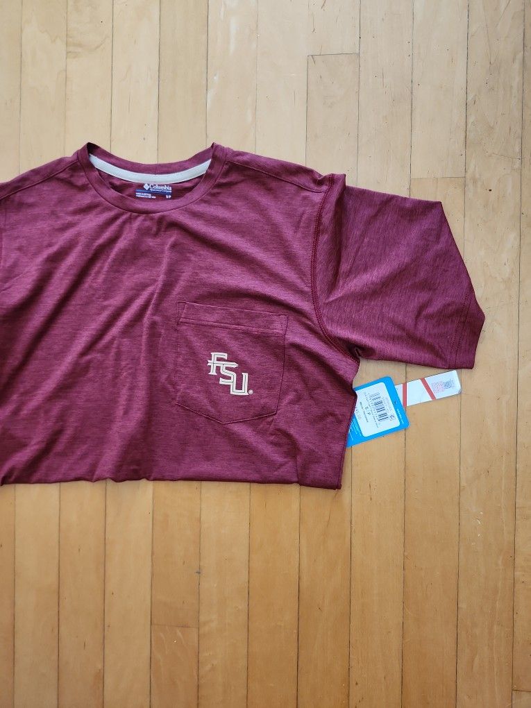 NWT SMALL MEN'S FSU FLORIDA STATE COLUMBIA