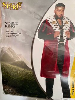 Spirit Noble King Adult Costume Plus Size XXL