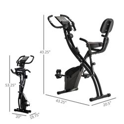 Soozier 2in1 Stationary Exercise Bike
