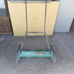 Push mower no gas needed