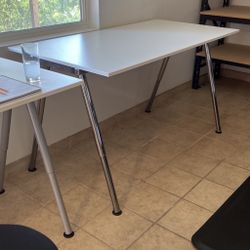 IKEA Gallant Table With Adjustable Legs