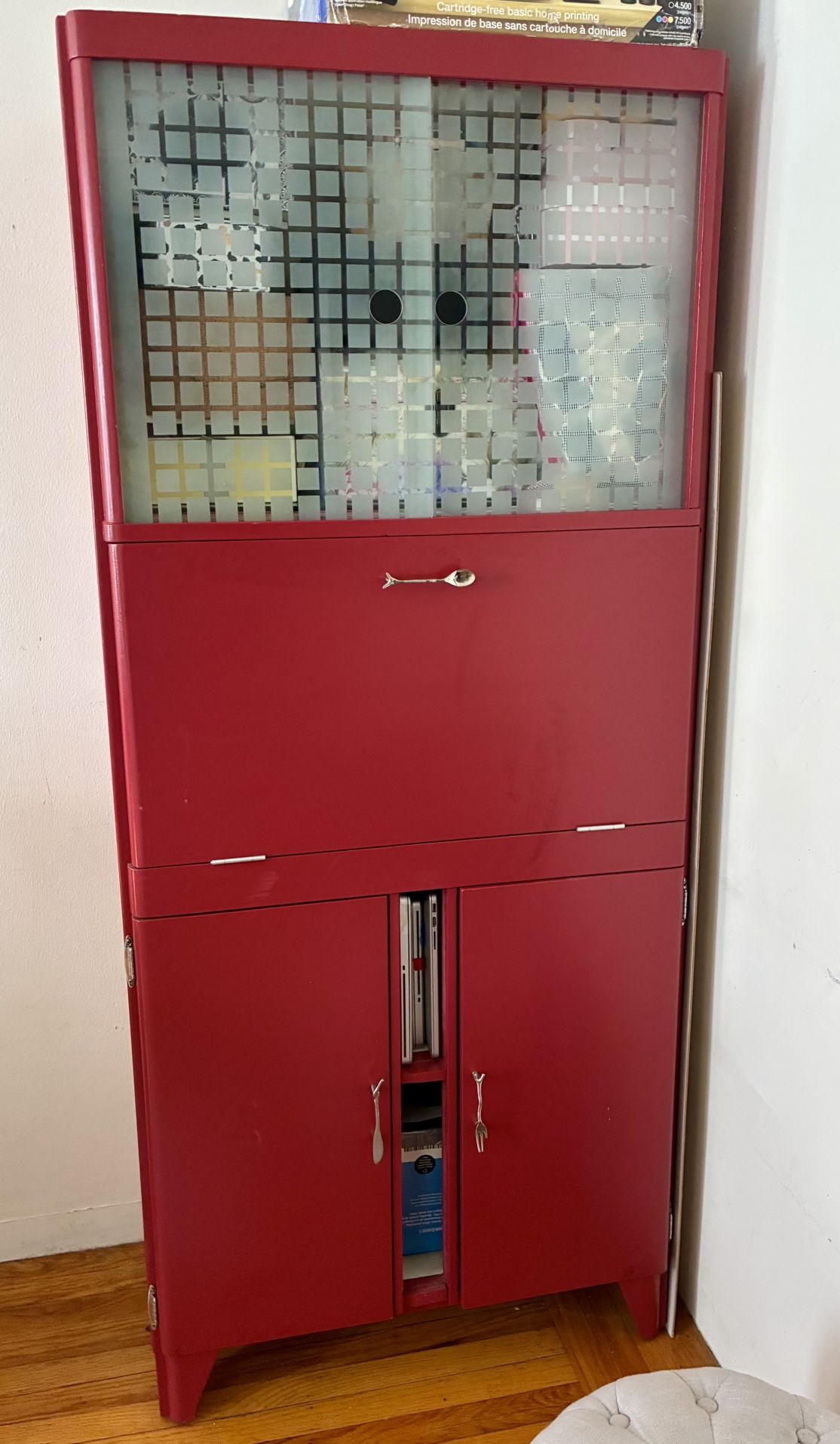 Vintage English Cupboard Replica