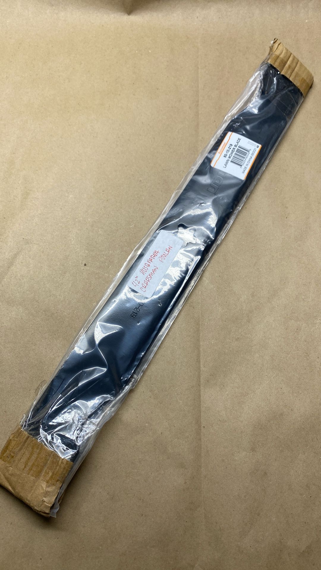 2x Blades 21" Raisman 80-10-219 Hi-Lift Blade for 42" Deck 138498, 6262, 340-182