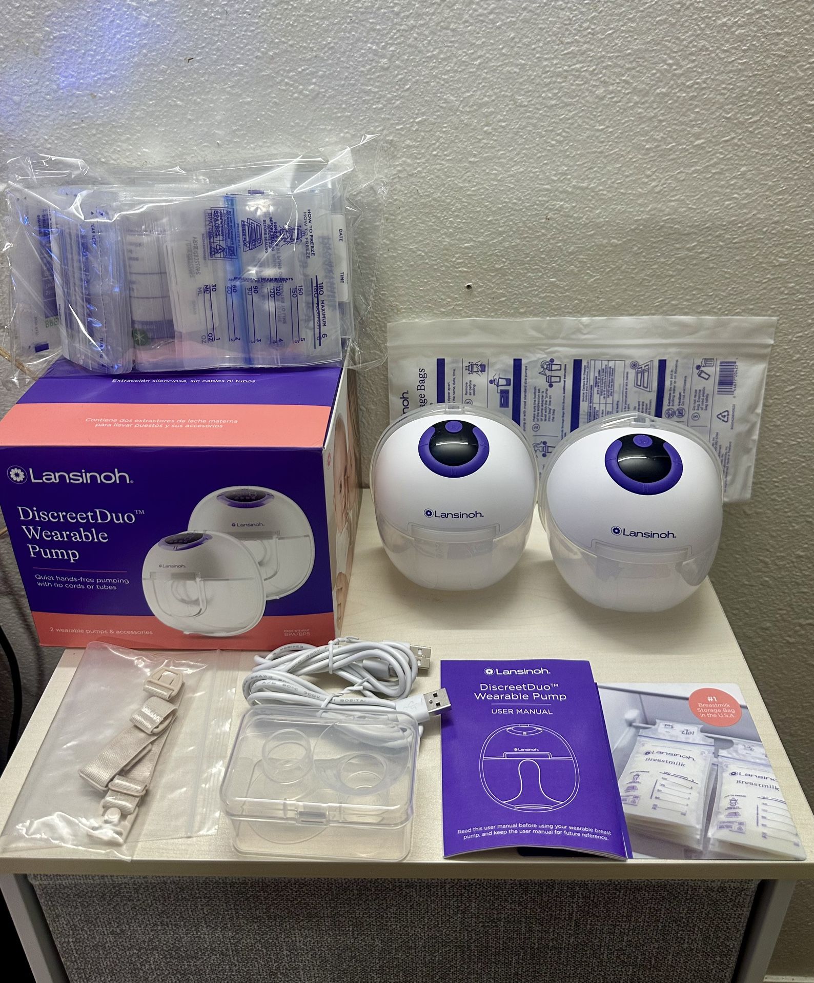 Lansinoh Hand Free Wearable Electric Breast Pump