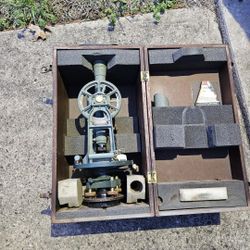 Keuffel Esser K&E Paragon Survey Transit W/Case