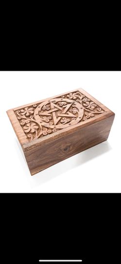 Wooden Pentacle Box