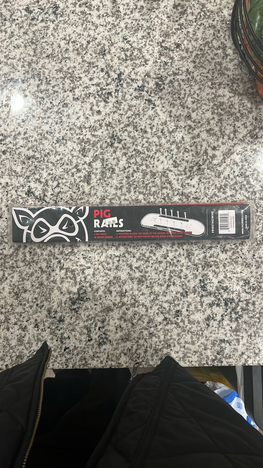 New Pig Skateboard Rails