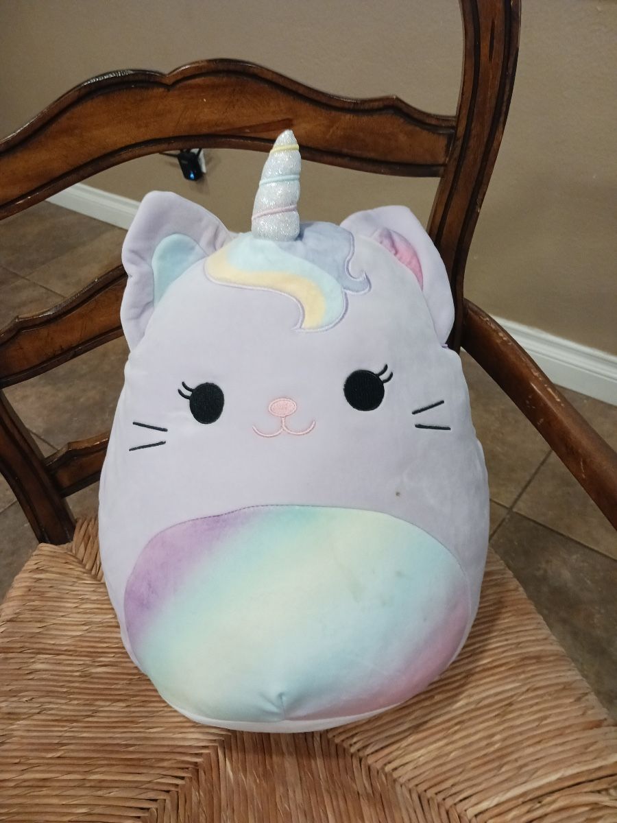 Squishmallows Clarice The Caticorn Large 14" Soft Plush