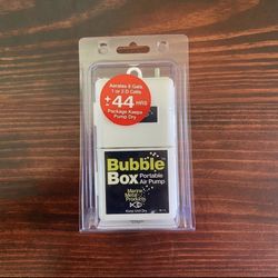 Live Well Air Bubbler Bubble Box Fish Live Bait Aerartor w/ hose included