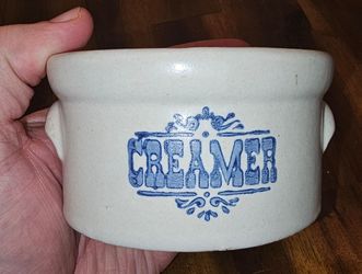Vintage antique Creamer Crock w/o Lid