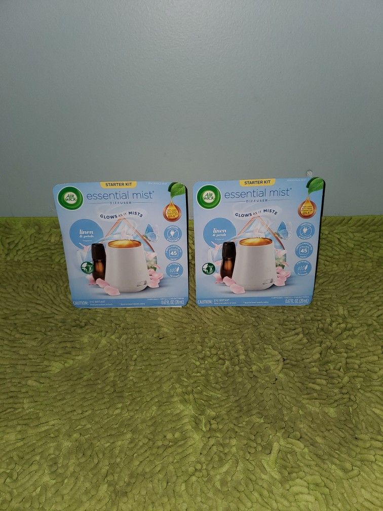 2 Starter Kit Linen & Petals Scent