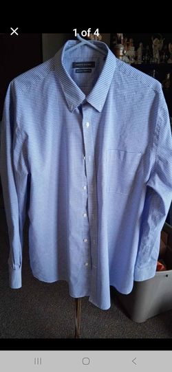 Checkered/ Gingham Mens Dress Shirt