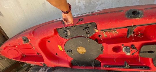 RED KAYAK FOR SALE