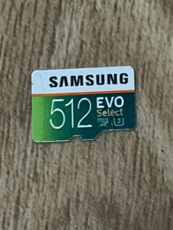 Samsung EVO Select 512GB MicroSD Card