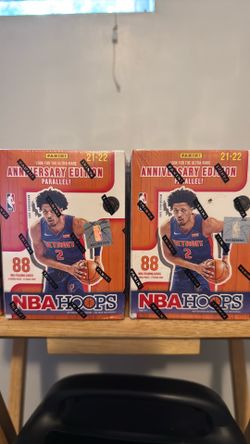 Panini NBA Hoops 2021-2022 Anniversary Edition Blaster Box