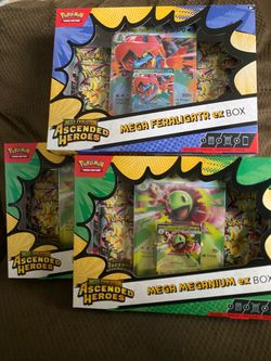 Ascended heros ex boxes pokemon cards