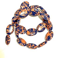 Artist’s Blue And Orange Beads 