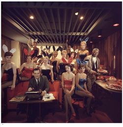 $40 million estate CLEARANCE rare Slim Aarons Playboy Club 1960 Plexi Art Photograph 48x48 inches $500