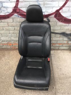 Passenger Front Seat US Market Leather Fits 15-17 ACCORD
