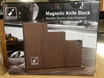 Magnetic knife block