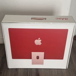 iMac Pink/Red Apple M1 Chip 256 Gb 24 Inch