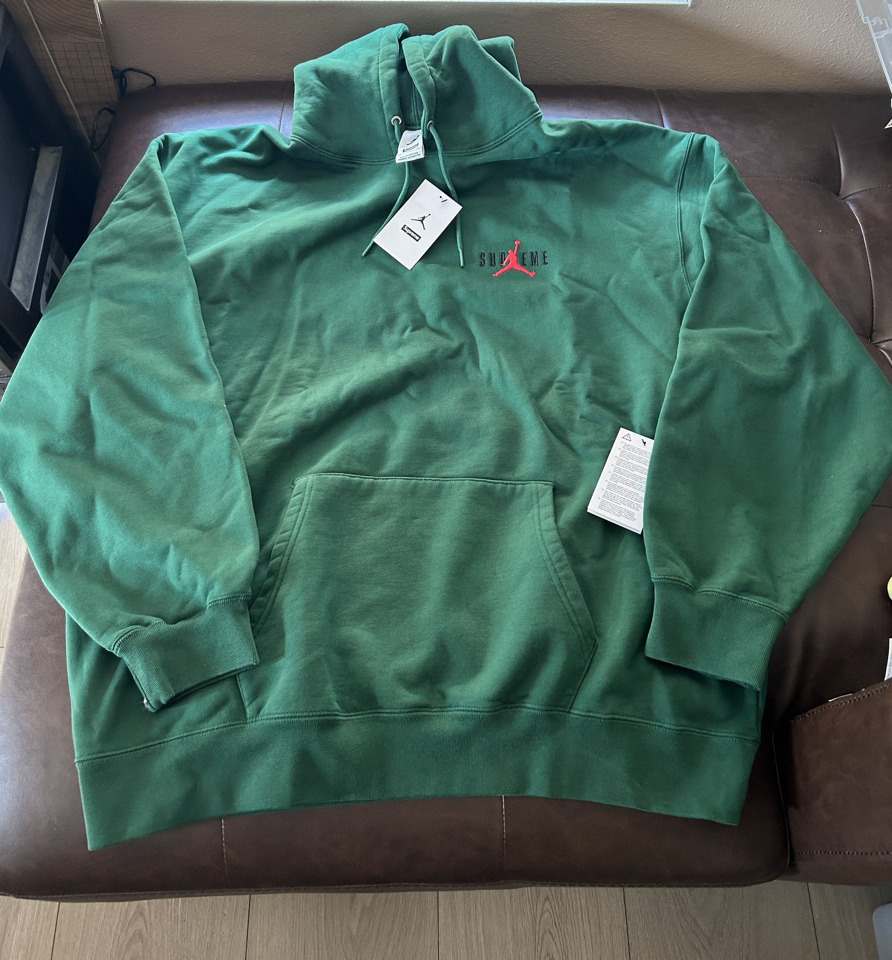 Supreme x Air Jordan Hooded Sweatshirt