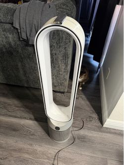 Dyson TP4A Bladeless Tower Fan Oscillation Remote White&Silver 10-Speed