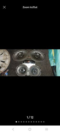 Car audio speakers (SONY)