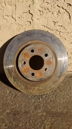 Mustang GT front rotor.