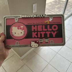 Hello Kitty License Plate