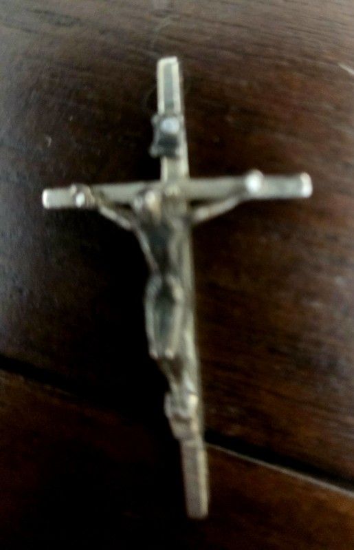 crucifix silver