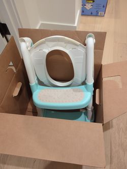 Potty Training Seat with Step Stool Ladder in very good condition.