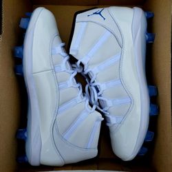 JORDAN 11 RETRO MCS (WHITE/LEGEND BLUE-BLACK SIZE 12 BASEBALL CLEATS (BRAND NEW, NEVER BEEN WORN)