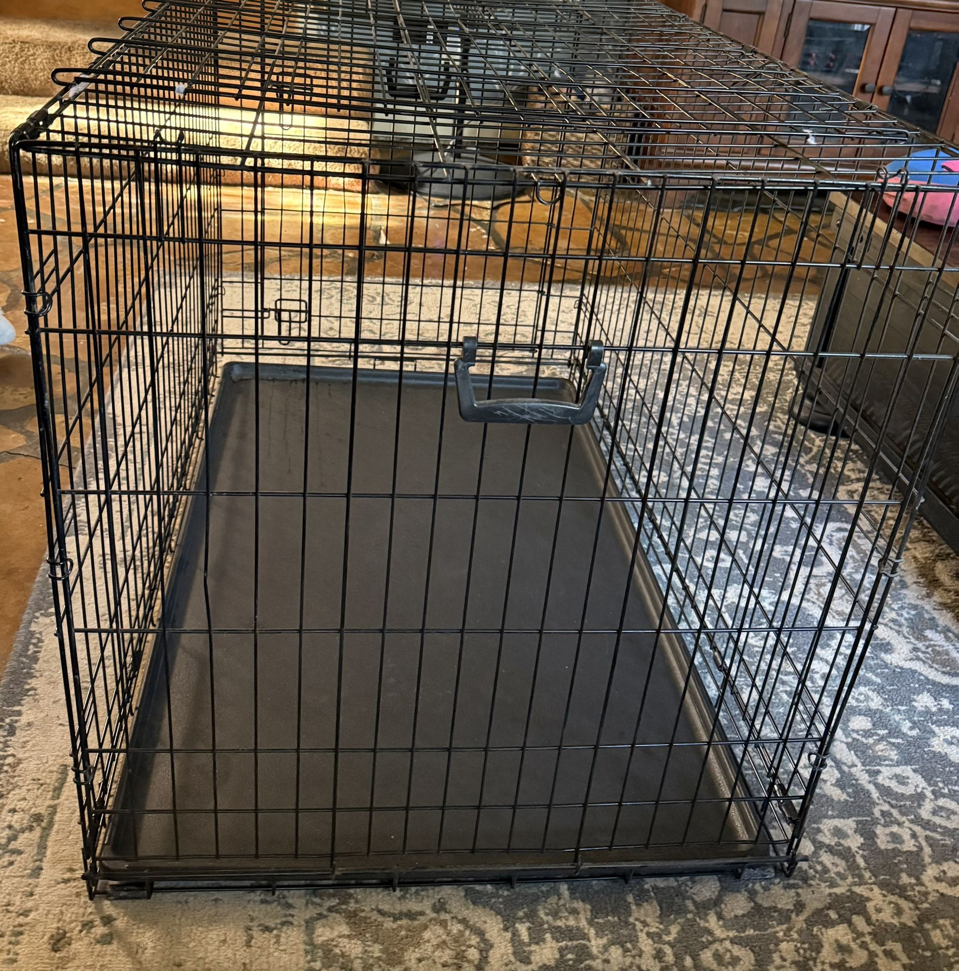🦮 Extra Large Wire Dog Crate – Gently Used 