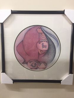 Painting/print SW woman