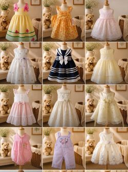 Baby girl dresses 3-24mo