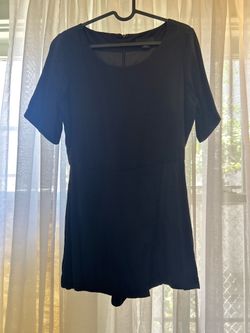Dress with a skirt look and shorts inside