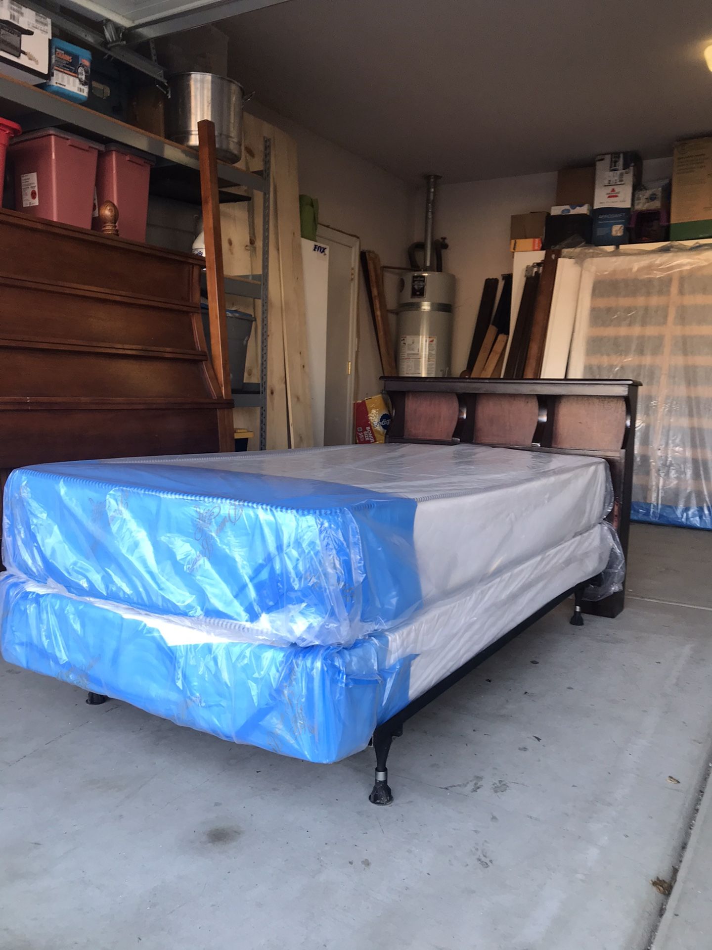 Twin Bed with New Mattresses