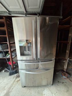 Stainless Steel Whirlpool Refrigerator