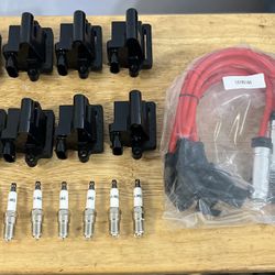 Ignition Coils, Spark Plugs And Plug Wires