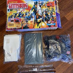 1995 BMC Toys Authentic Gettysburg Action Figures and Playset Complete 