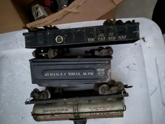 Antique train set best offer