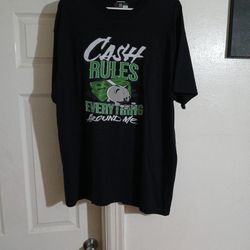 Men's T-shirt Cash Rules Everything Around Me