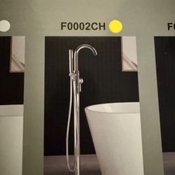 Woodbridge Frankfurt Chrome 1-handle Swivel Bathtub Faucet With Shower