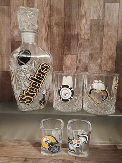 Steelers Decanter Set